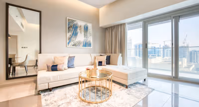 2 Bedrooms Serviced Apartment in DAMAC Majestine Tower