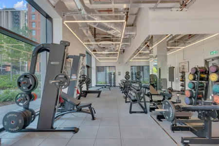 Gym at Luna Wembley Park Apartments by MySquare