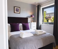 Luxury bedroom at Eden House Apartment Cambridge