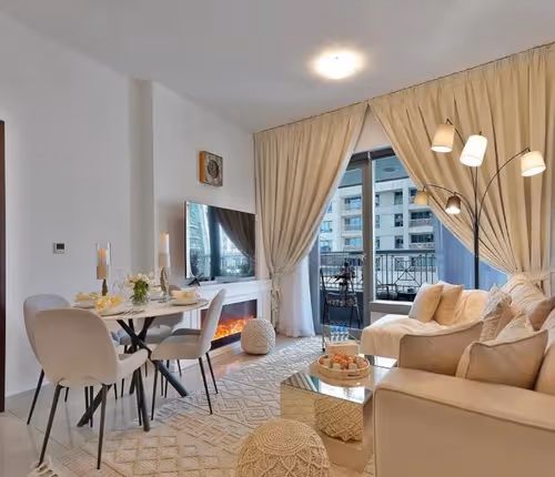 2BR with Burj Khalifa View in Downtown Dubai