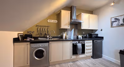 Modern Shrewsbury Apartment with Parking