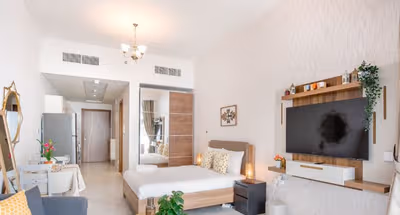 Luxury Studio Escape At Millenium Binghatti Residence