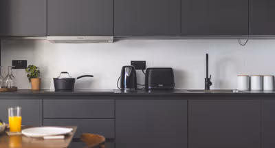 Fully equipped kitchen at Pearson Building at West Croydon