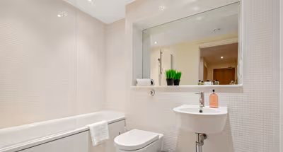 Bathroom - 1 bed apartment