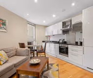 Kitchen at kensington apartment