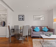 Dining Space in One Bed Apartment at Talisman and Duckman Tower by MySquare