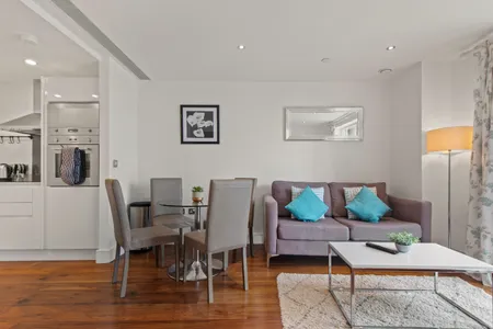 Dining Space in One Bed Apartment at Talisman and Duckman Tower by MySquare