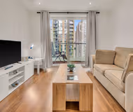 Living space - 1 bed apartment