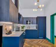 Fully equipped kitchen in 1 bed at Hammersmith Residences by MySquare