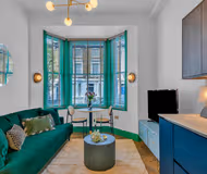 Living space - 1 bed apartment