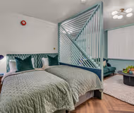 Bedroom in Studio at Lower Ground Floor Kensington by MySquare