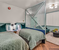 Bedroom in Studio at Lower Ground Floor Kensington by MySquare