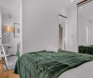 Bedroom in One Bed Apartment at Camden Road Serviced Apartments by MySquare