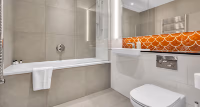 Bathroom - 1 bed apartment