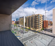 Balcony in 1 Bed Apartment at Wembley Park by MySquare