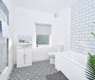 Bathroom at Audley House