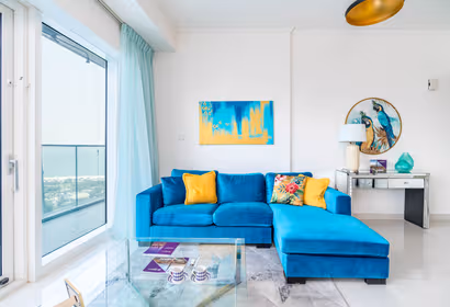 Damac Heights 2BR Serviced Apartment