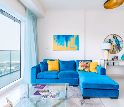 Damac Heights 2BR Serviced Apartment