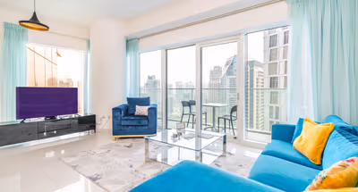 Damac Heights 2BR Serviced Apartment