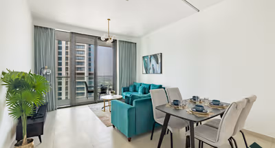 Downtown Views 2BR Serviced Apartment