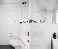 Studio apartment at Voltavägen Serviced Apartment, Stockholm