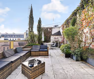 1BR Service Apartment with Terrace in champs Elysee