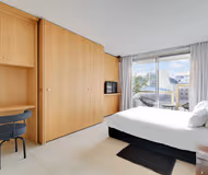 1BR Service Apartment with Terrace in champs Elysee