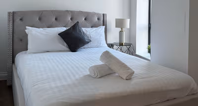 Luxury bedroom at Brentwood