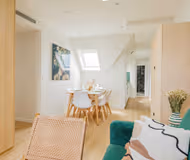 Rue Albert Samain Serviced Apartment, Porte de Champerret, Mobility Lease