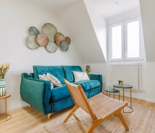 Rue Albert Samain Serviced Apartment, Porte de Champerret, Mobility Lease