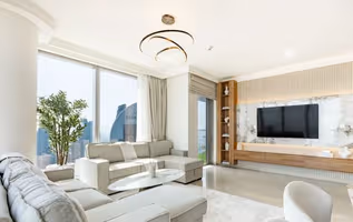 High Floor 2BR Burj View Serviced Apartment