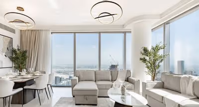 High Floor 2BR Burj View Serviced Apartment