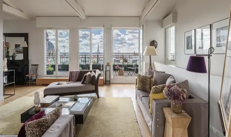 Opera Jewel- Commanding Views Perched In Parisian Heights