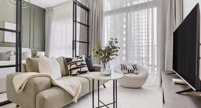 Socio Tower 1BR Serviced Apartment