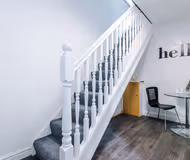 3BR Salford Home | Sleeps 7 | Driveway | Workspace