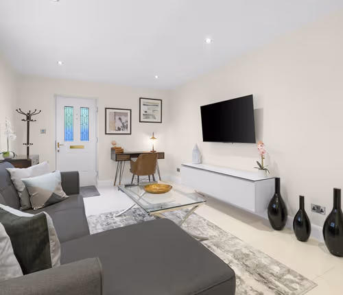 Modern Comfort 2-Bedroom, 2-Bathroom House