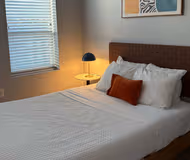 Bedroom at Philadelphia apartment