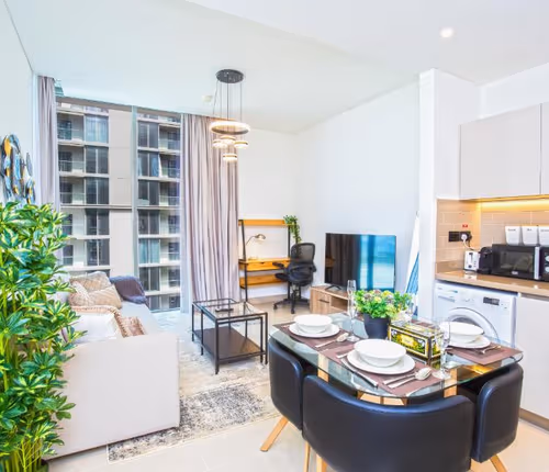 Serviced Apartment at address beach resort
