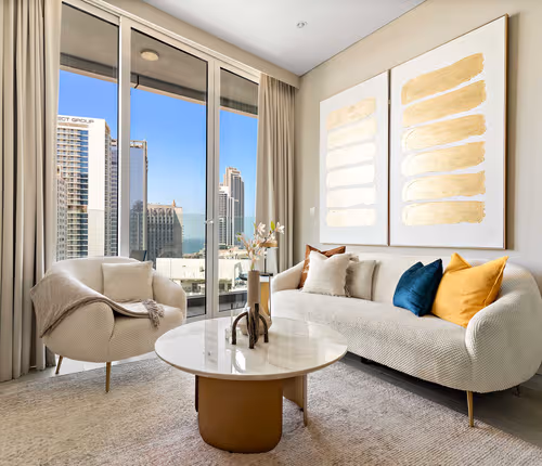 Marina Star Tower 1BR Serviced Apartment