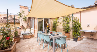 Historic Skyline Serenity by the Trevi with Panoramic Terraces