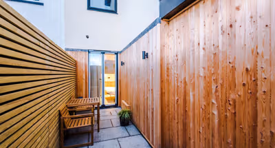 Luxury 1BR Apartment w/ Private Outdoor Area