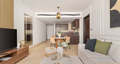 Luxury 1BR Apartment in Sky Garden