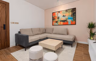 Elegant 1BR Apartment in Al Mughrizat
