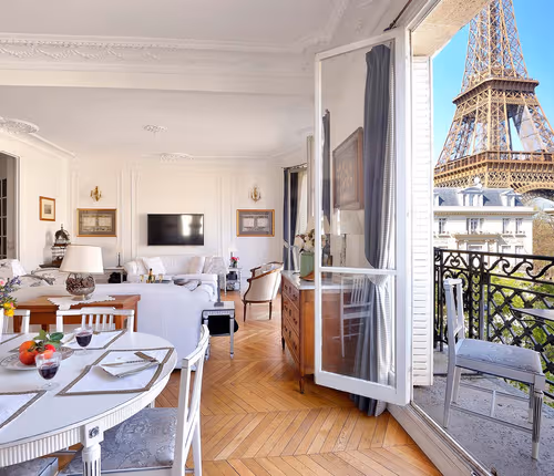 Magnificent Eiffel Tower Views | Private Balcony