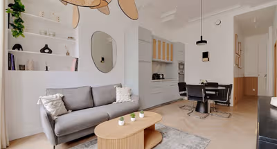 Rue de Richelieu 1-BR Service Apartment