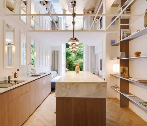 Quiet Parisian Gem with Private Terrace, Gym, and Pool near Saint-Germain
