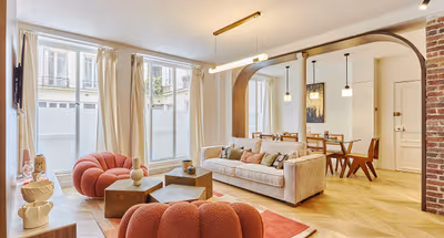 Stylish & Modern 3-Bedroom Paris Retreat, Steps from Montorgueil