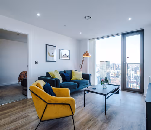 2-bed Apartment with City Views & Pool Access, Oxygen 3102