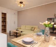 Modern Apartment on Instalatorów with Balcony – Ideal for 4 Guests