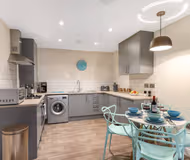 Fully equipped kitchen in 4 bed at Apt 4 Eastgate House